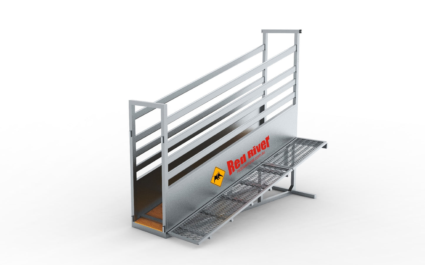 Red River Heavy Duty Adjustable Ramp With Walkway