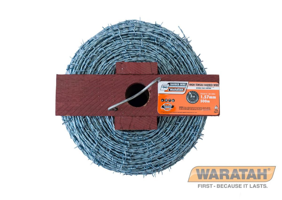 Waratah High Tensile Barb 1.57mm 500m