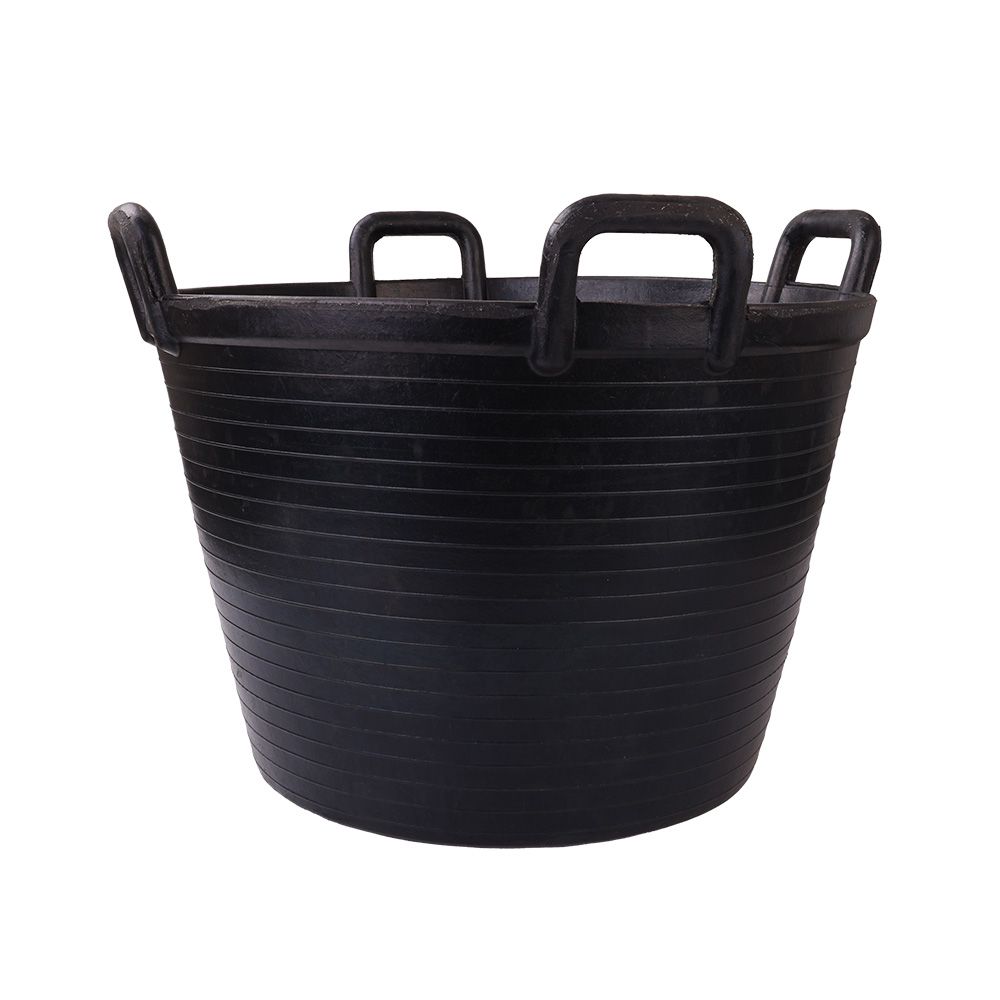 Shoof Feed Tub Recycled Rubber 80l (4 Handle)