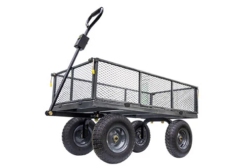 Silvan Large Capacity Steel Mesh Cart
