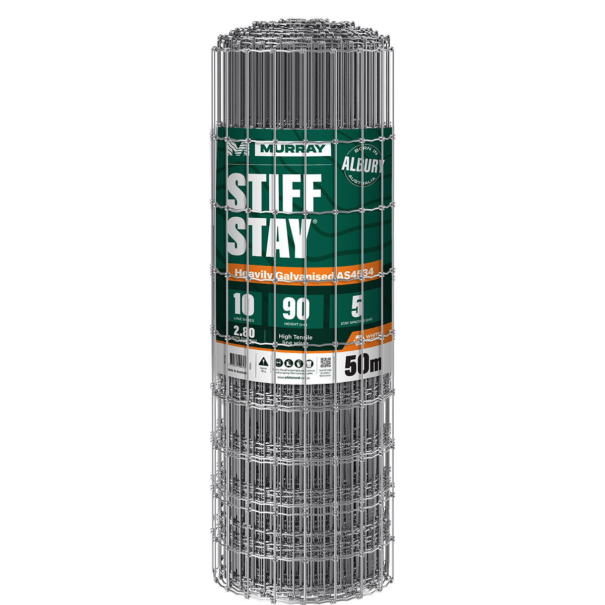Whites Stiff Stay Horse Hg 10/90/5 50m 2.5mm