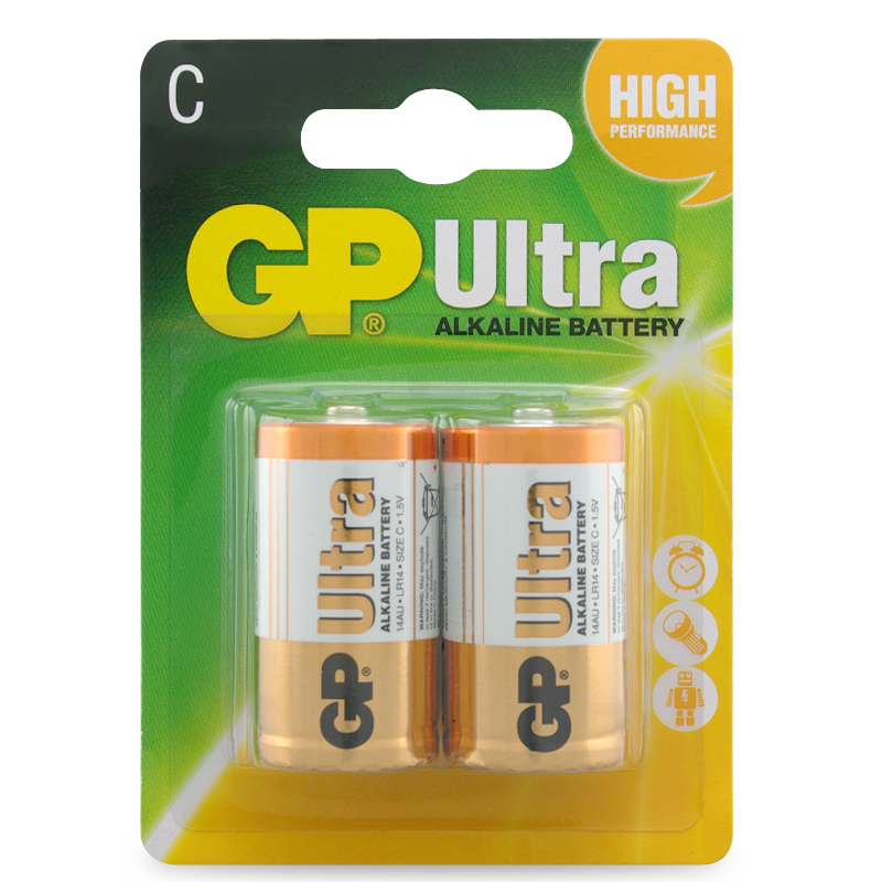 Agboss Gp Ultra Alkaline Battery 1.5v C