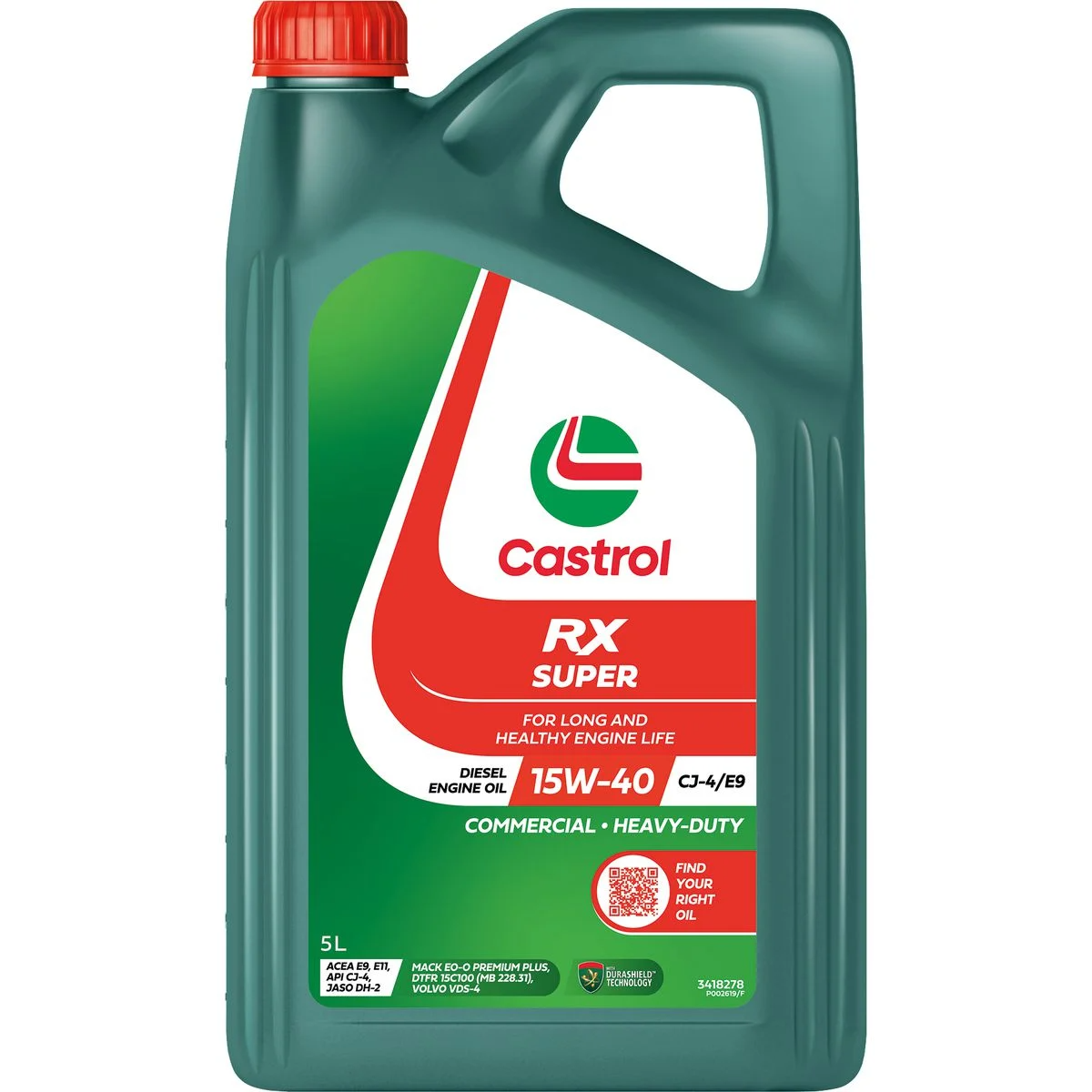 Castrol Rx Super 15w-40 5l