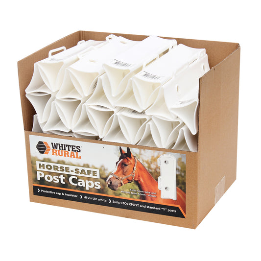 Whites Steel Post Cap Insulator Horse Safe 1pc