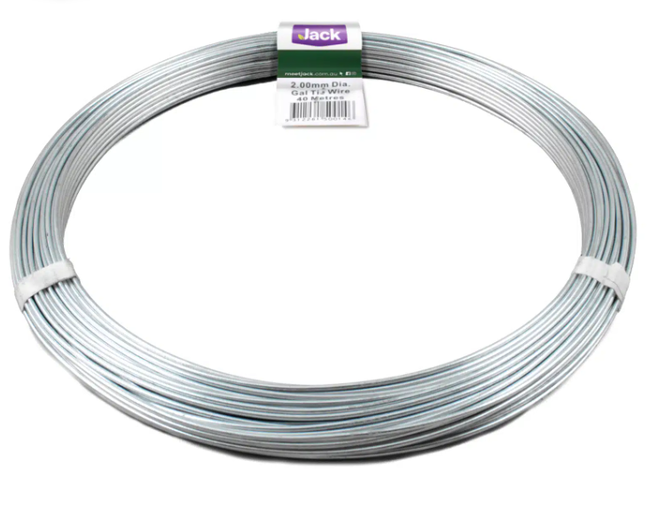 Whites Tie Wire Gal 2mm 40m