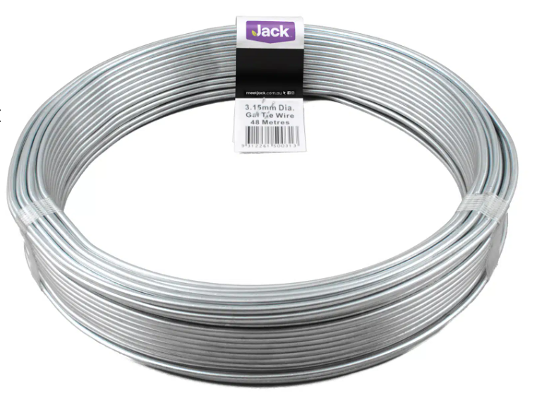 Whtes Tie Wire Gal 3.15mm 48m
