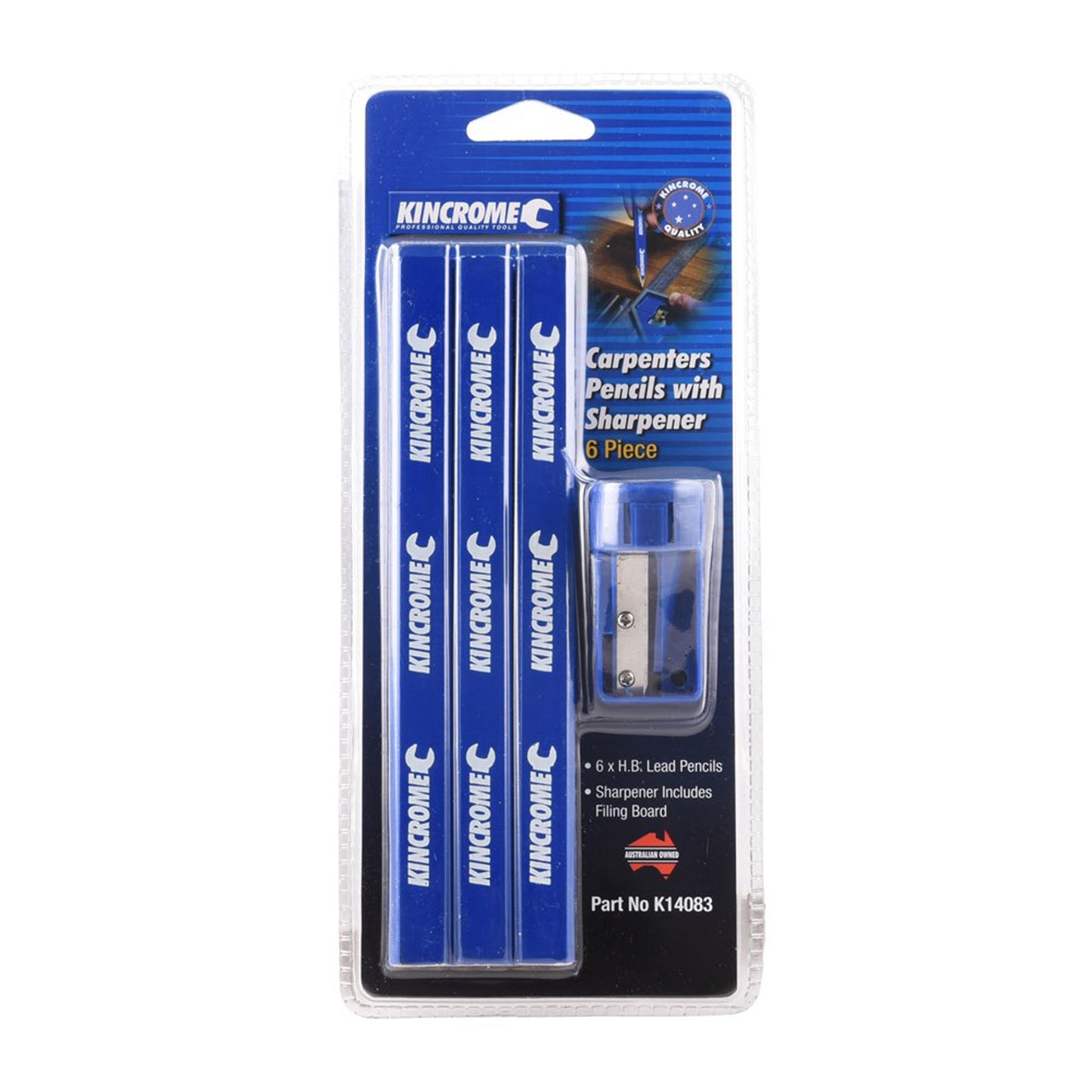 Kincrome Carpenters Pencils Pk7