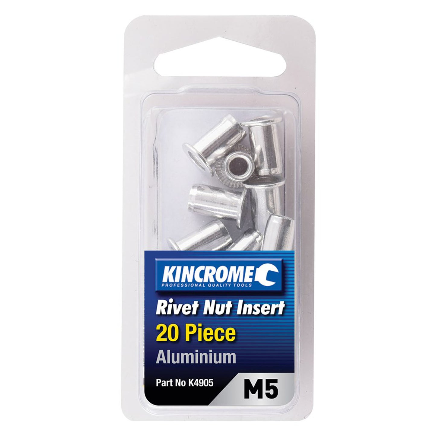 Kincrome Rivet Nut Insert 20pc (m5)