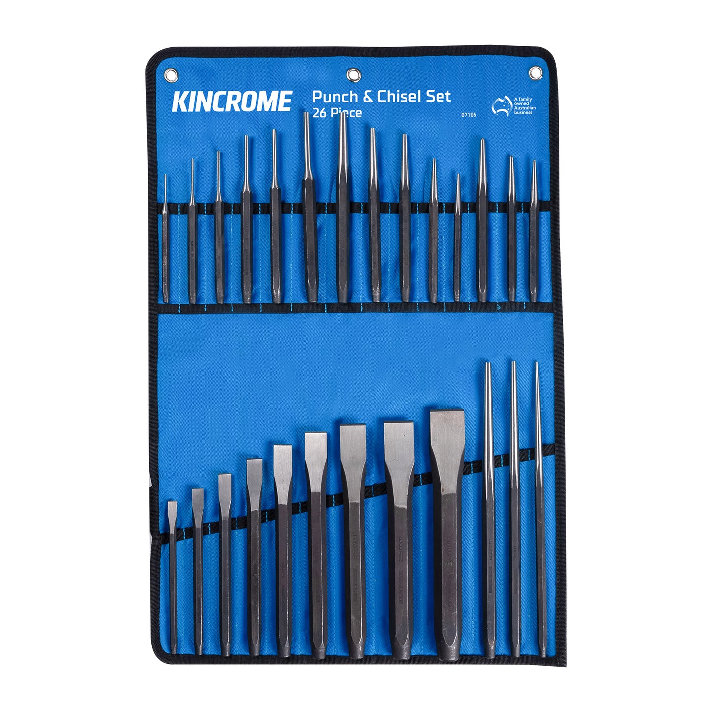 Kincrome Punch & Chisel Set 26pc
