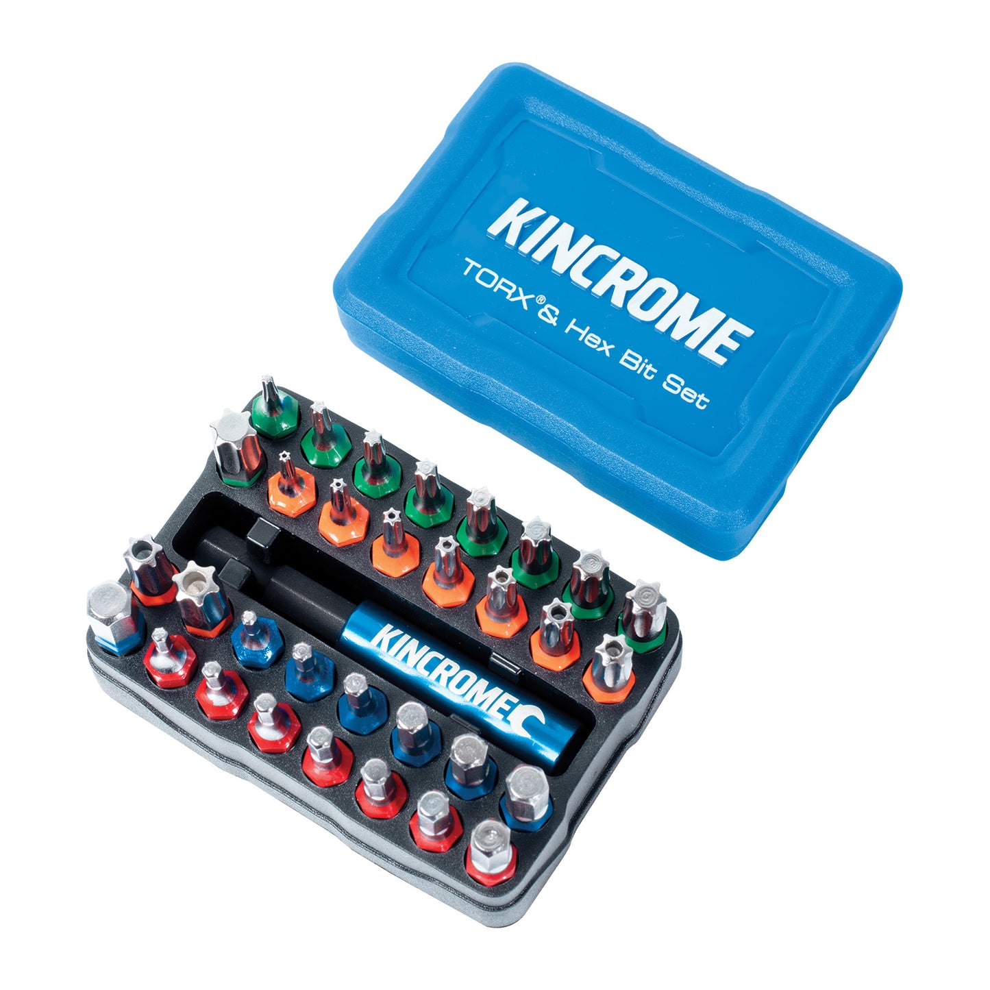 Kincrome Torx & Hex Bit Hold Set 33pc
