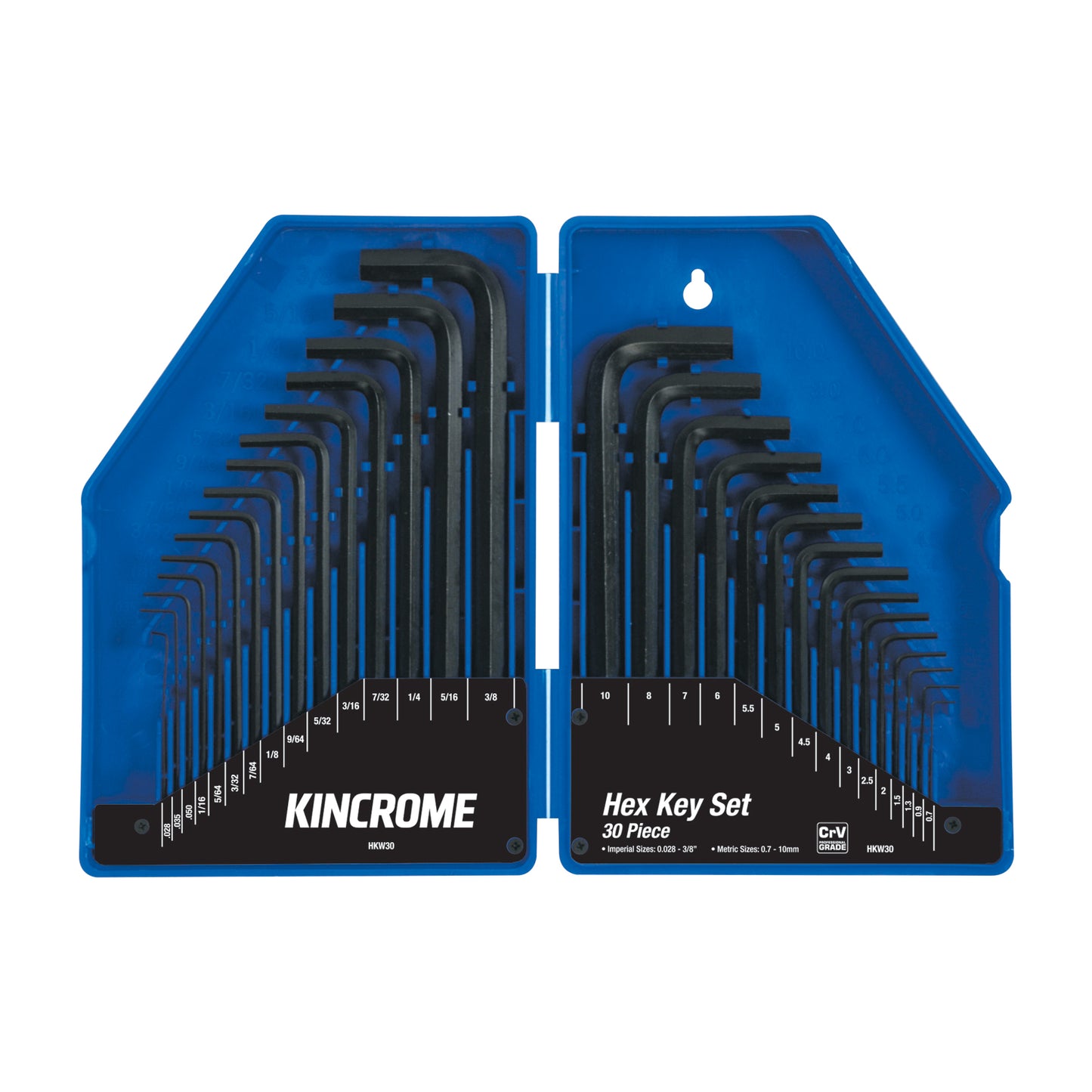 Kincrome Hex Key Set 30pc
