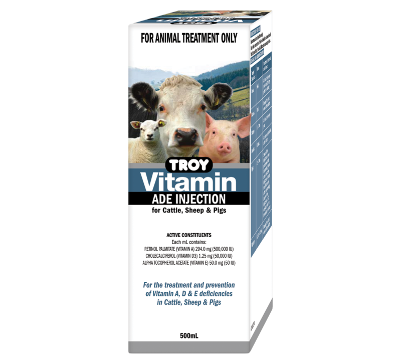 Troy Vitamin Ade Injection 500ml