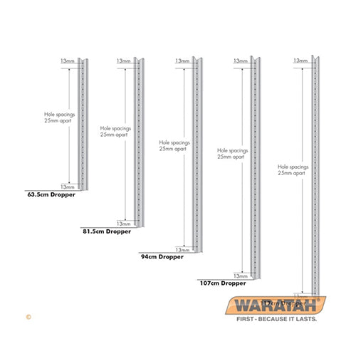 Waratah Wire Droppers 107cm 45pk