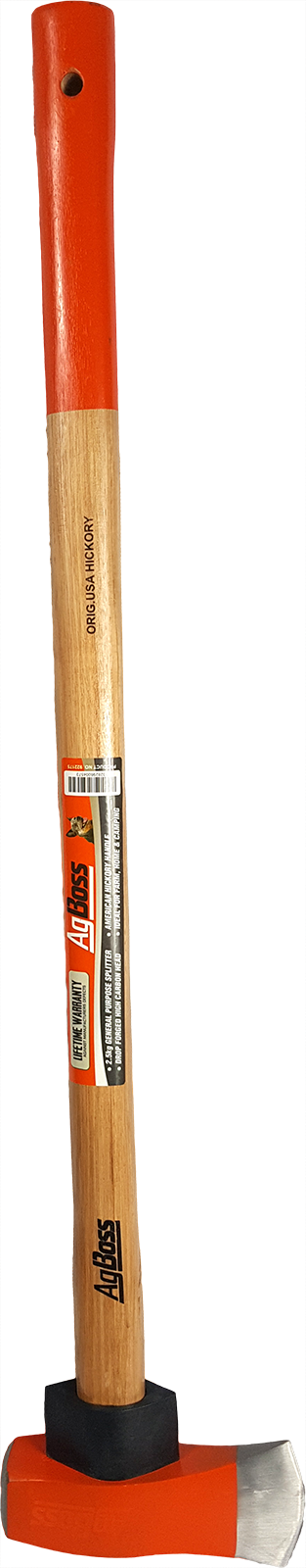Agboss Block Splitter 2.5kg With Hickory Handle
