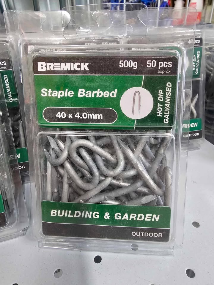 Bremick Staples 40mm X 4mm 500g