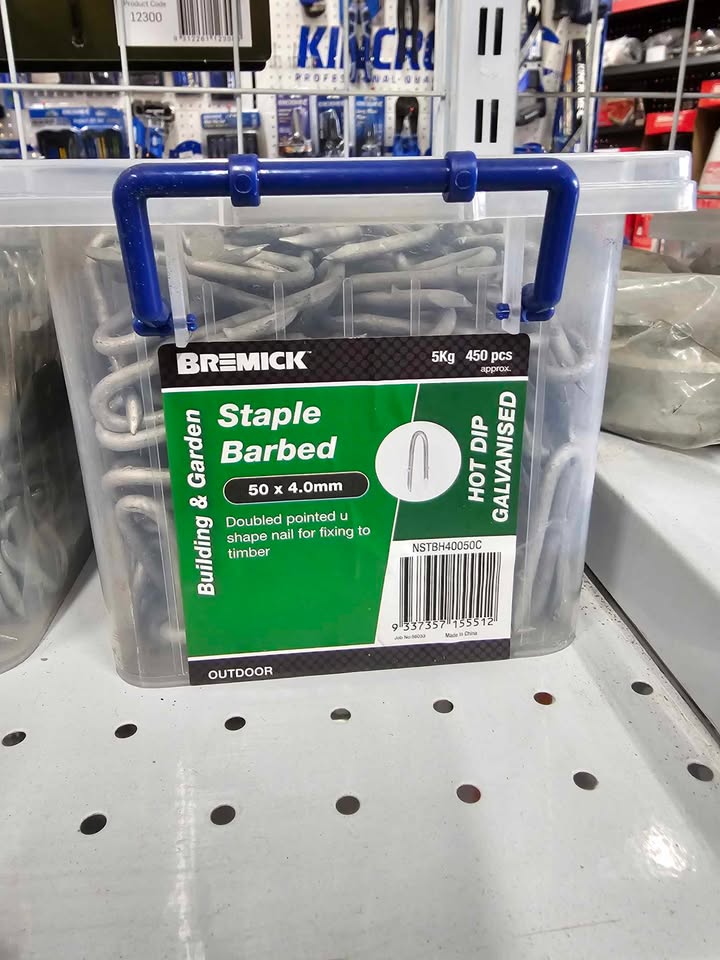 Bremick Staples 50mm X 4mm 5kg