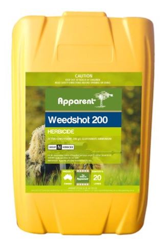 Apparent Weedshot 200 5l