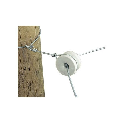Gallagher Round Porcelain Insulator Pk10