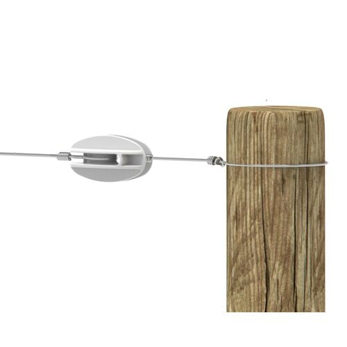 Gallagher High Strain Insulator White Pk25