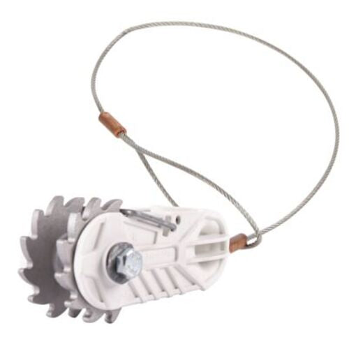Gallagher Termination Kit - Ratchet Strainer White 1pc