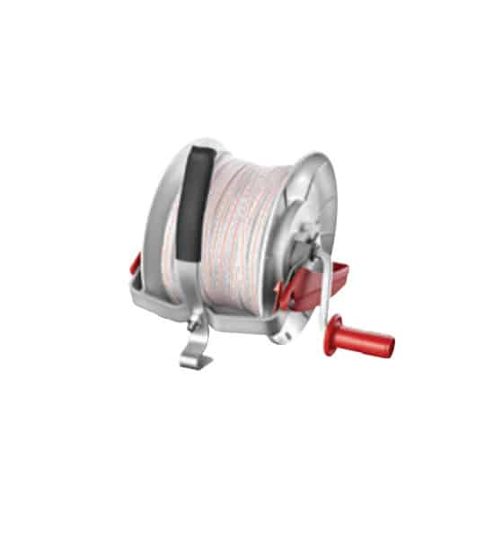 Speedrite Pre-wound Geared Reel Politape 200m