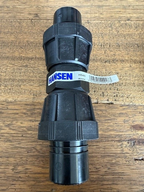 Hansen 40mm Straight Coupling