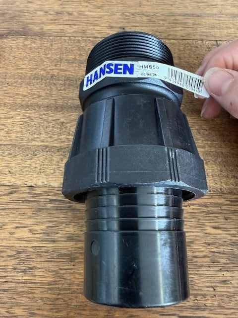 Hansen 50mm Male Straight Coupling