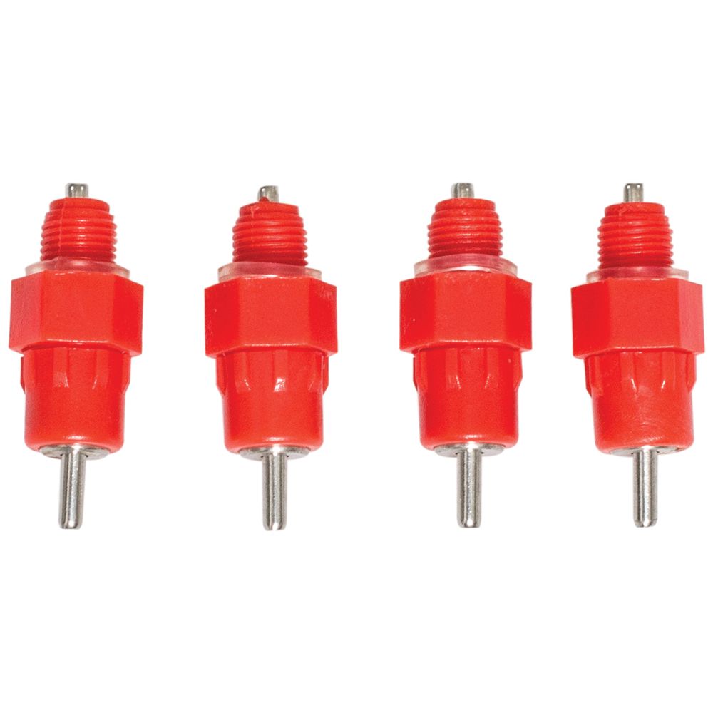 Shoof Water Nipples Poultry Droppers Pk4