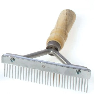 Shoof Grooming Comb 5 Inch With Wooden Handle