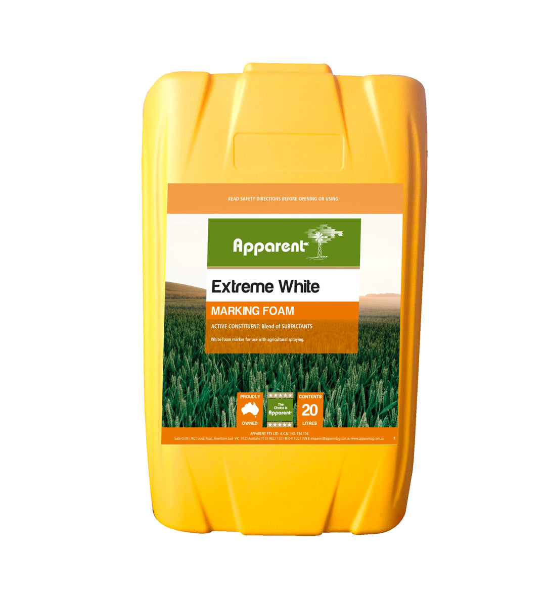 Apparent Foam Marker - White