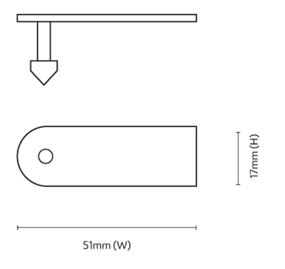 Allflex Eartag Mini Male