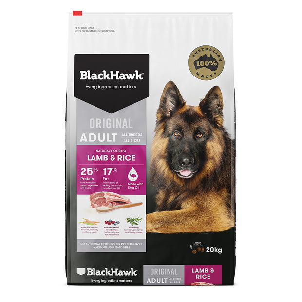 Blackhawk Adult Dog Lamb & Rice 20kg
