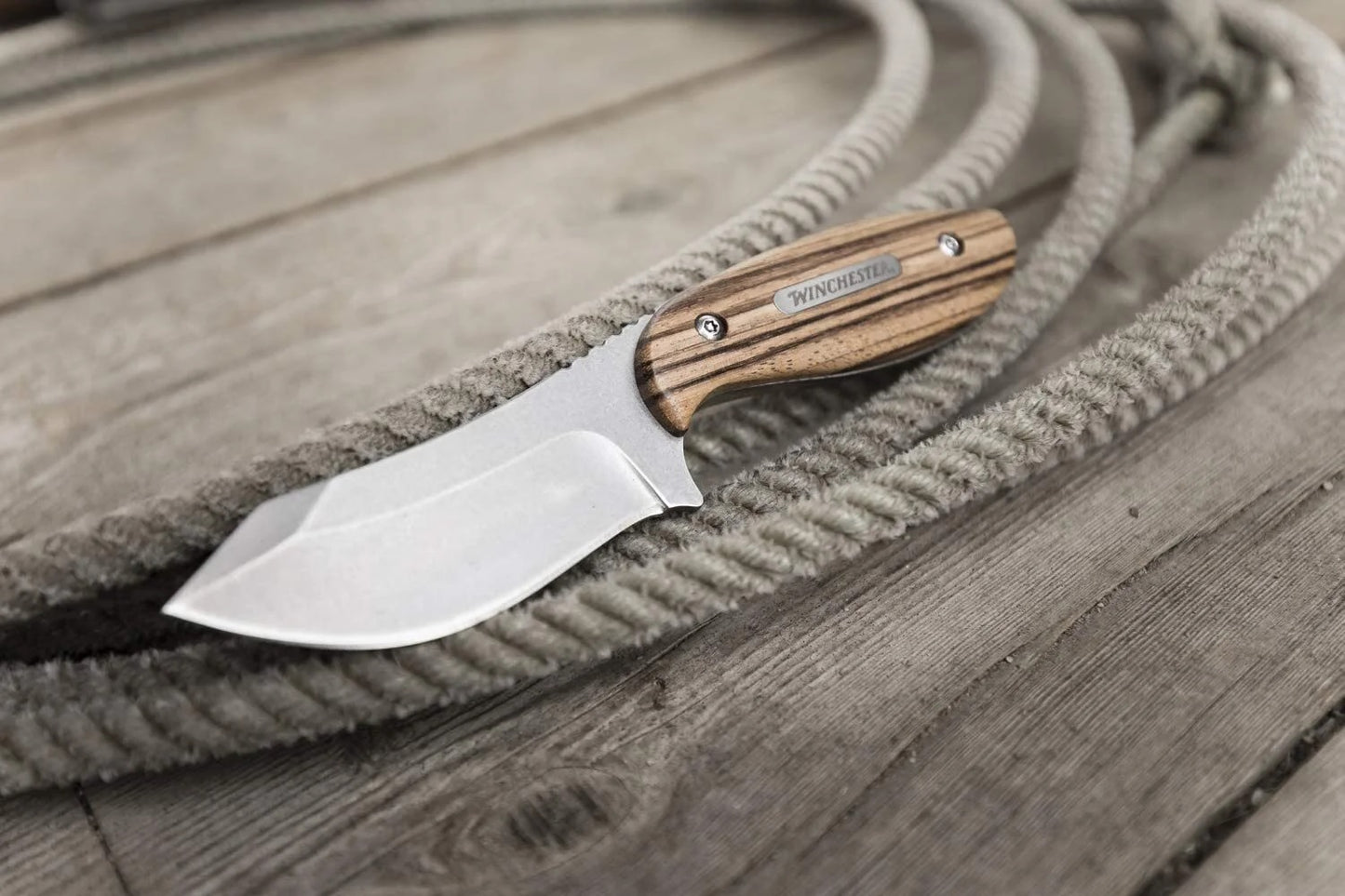 Winchester 6.9 Inch Barrens Fixed Blade Knife- With Sheath