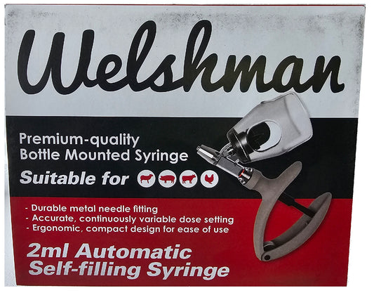 Welshman 2ml Automatic Self Filling Bottle Syringe
