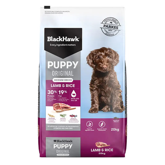 Blackhawk Puppy Lamb & Rice 20kg
