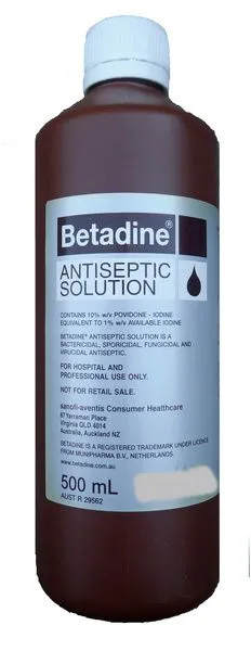 Betadine Soloution 500ml