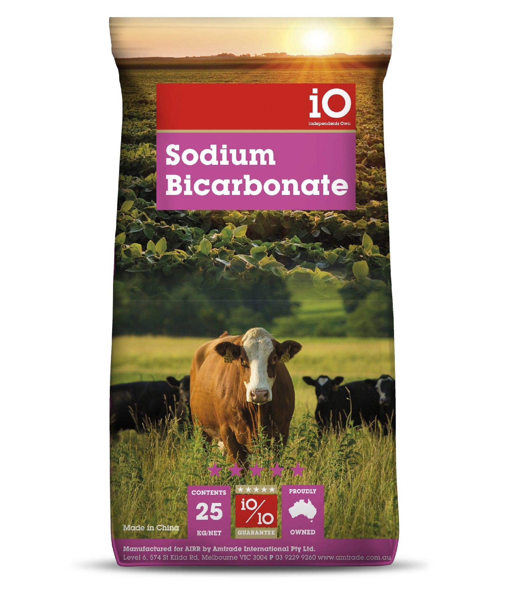 Io Sodium Bicarbonate 25kg