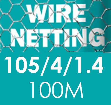 Southern Wire 105/4/1.4mm Hg Wire Netting 100m 