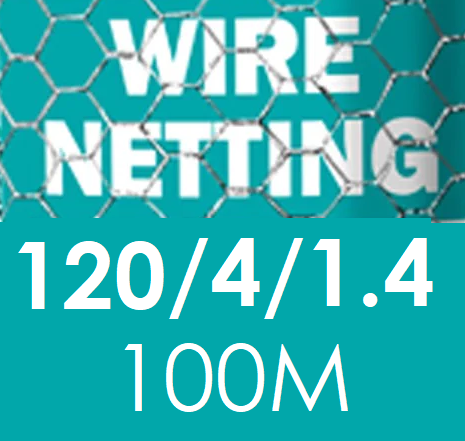 Southern Wire 120/4/1.4mm Hg Wire Netting 100m 