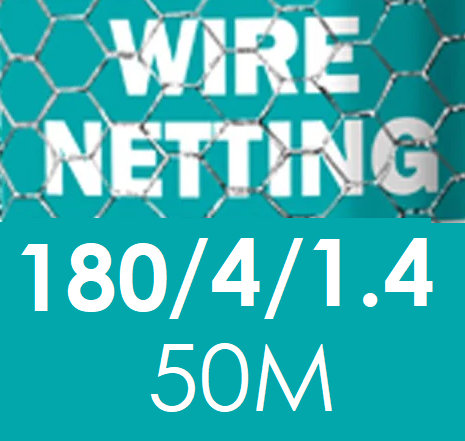 Southern Wire 180/4/1.4mm Hg Wire Netting 50m 
