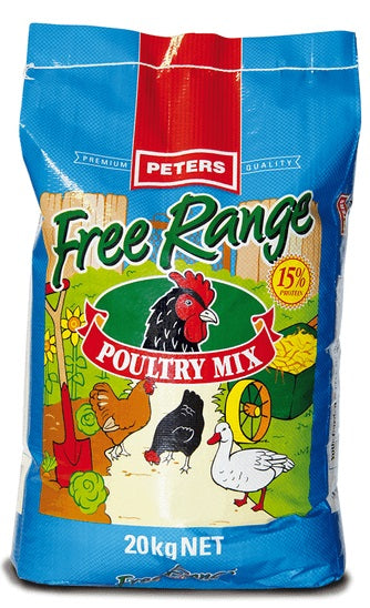 Peters Free Range Poultry Mix 20kg