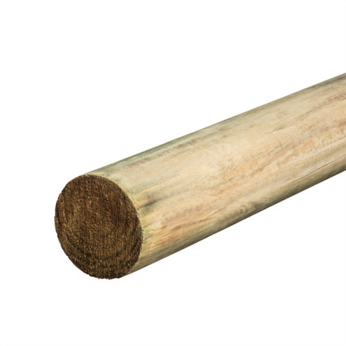 Pine Post 200-225mm 4.8m 