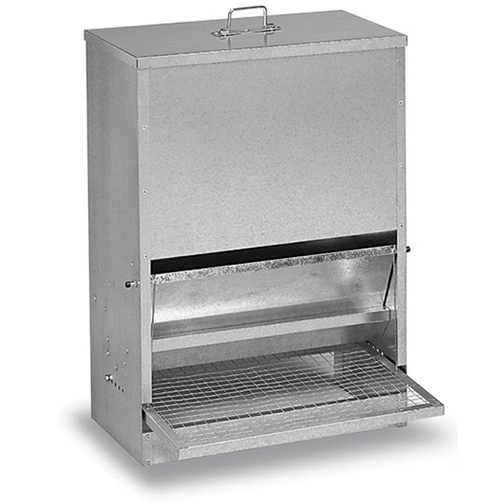 Shoof Poultry Feeder Galvanized Treadle 5kg 