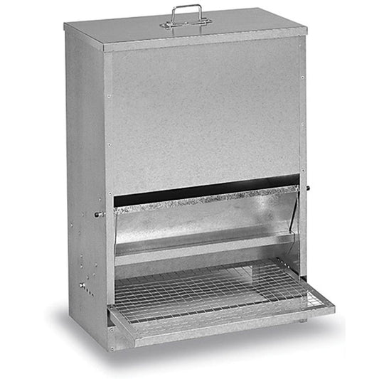 Shoof Poultry Feeder Galvanized Treadle 5kg 