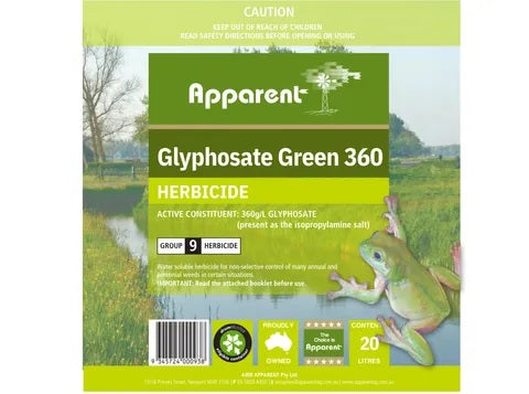 Apparent Glyphosate Green 360 1000l Ibc 