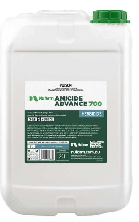Nufarm Amicide Advance 700 20l (24d)