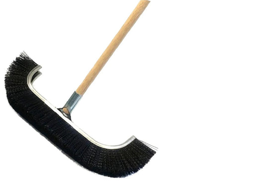 Poplymaster Sweep Trough Broom & Handle 450l