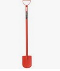 Strainrite Red Fencing Spade 1200mm Short
