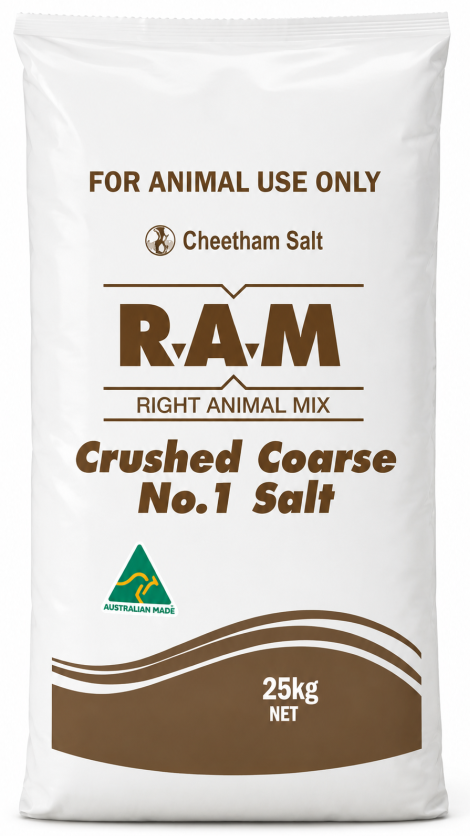 Ram Crushed Coarse Salt 25kg