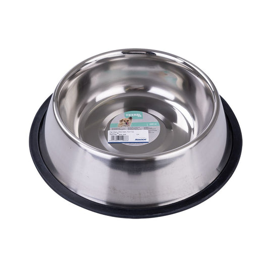Shoof Pet Bowl Stainless Non-tip 21cm/1.8l